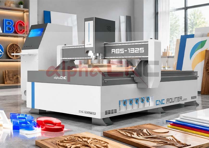 1325 ATC CNC Router for Acrylic Letters and Sign Boards