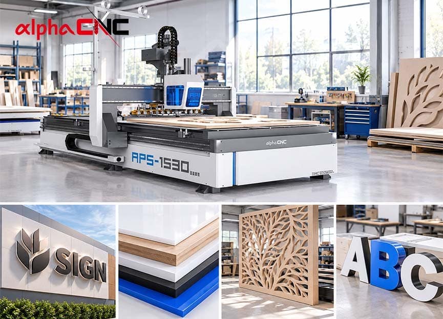 1530 CNC Router for Large Sign Manufacturing