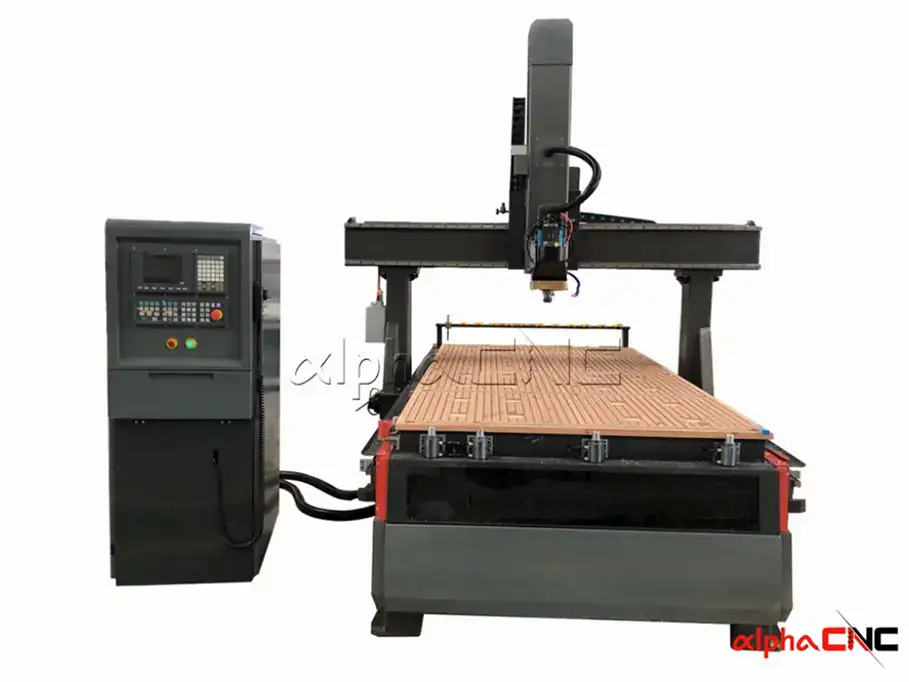 4 Axis CNC Router AlphaCNC swing head wood carving machine