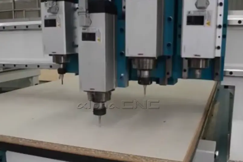 4 Spindle cnc router