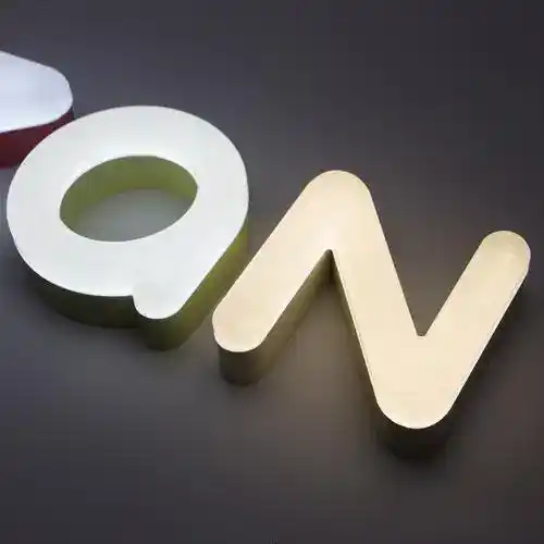 4x8 cnc router cut acrylic 3d letter sign