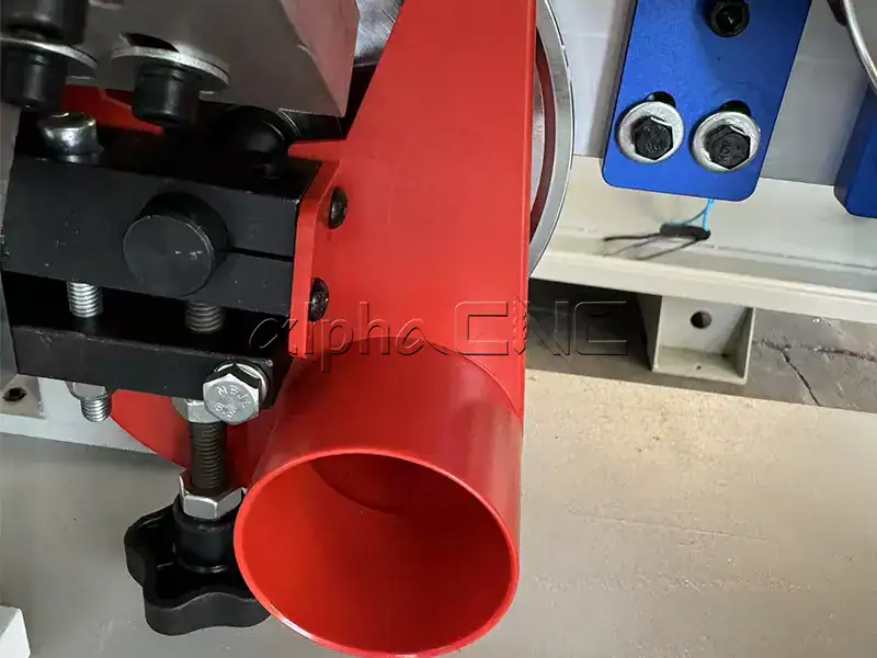 4x8 cnc router dust collector suction port