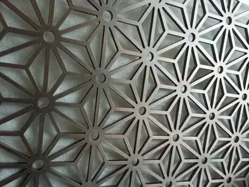 4x8 cnc router hollow cut aluminum composite panel