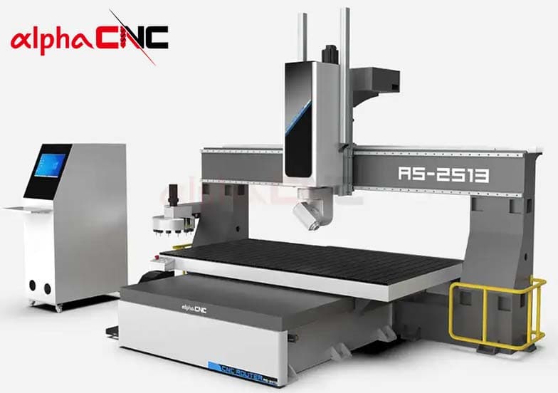 5-Axis Aluminum CNC Router for Precision Parts