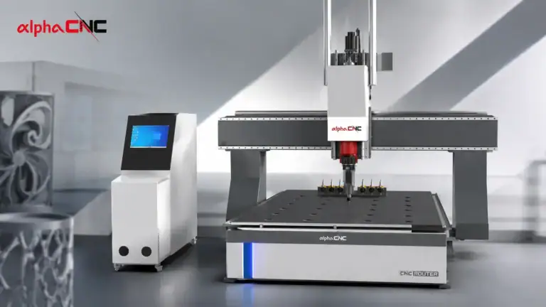 5-axis CNC router for woodworking and stone cutting