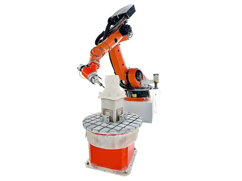 CNC Stone Carving Robotic Arm for Multi-Axis Precision Cutting and 3D Sculpting