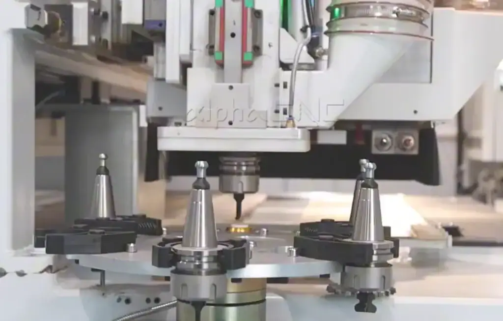 6 Side Cnc Drilling Slotting Machine With ATC Spindle