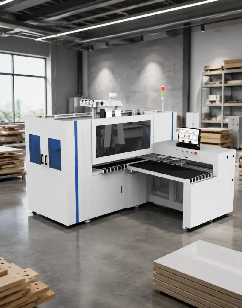 6 side cnc drilling machine for furniture manufacturing with automated panel drilling system