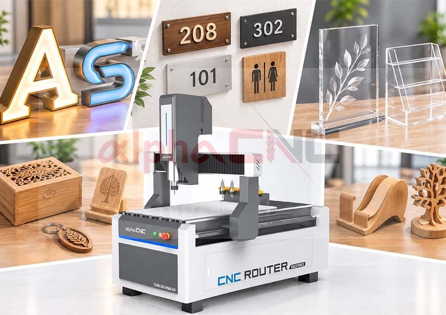 6090 ATC CNC Router for Signs Acrylic and Wood Products