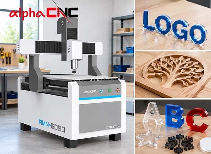 6090 CNC Router for Small Sign Shops and Custom Projects