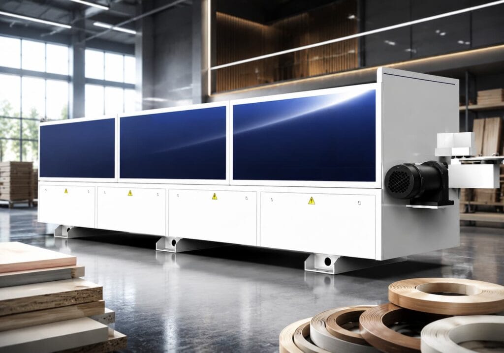 8-function automatic edge banding machine from China