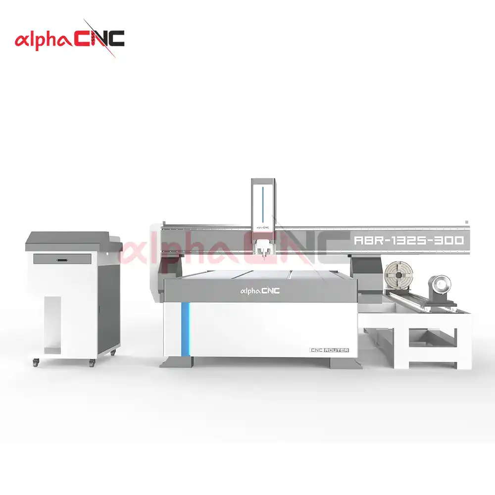 ABR-1325-300 rotary cnc router