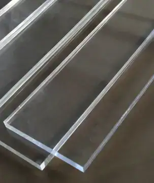 panel acrílico negro cortado a medida