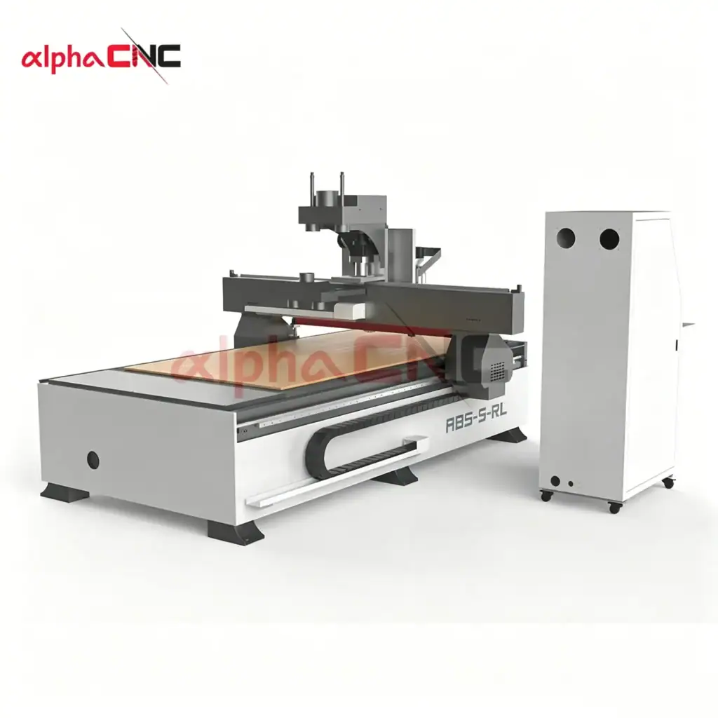 ABS-S-RL three-in-one CNC machine