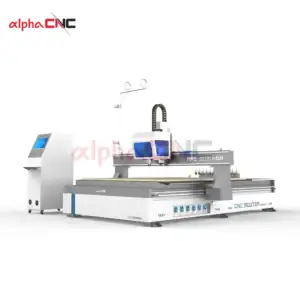 APS-2030 ATC CNC router, showcasing its stable frame and automatic tool changer system.