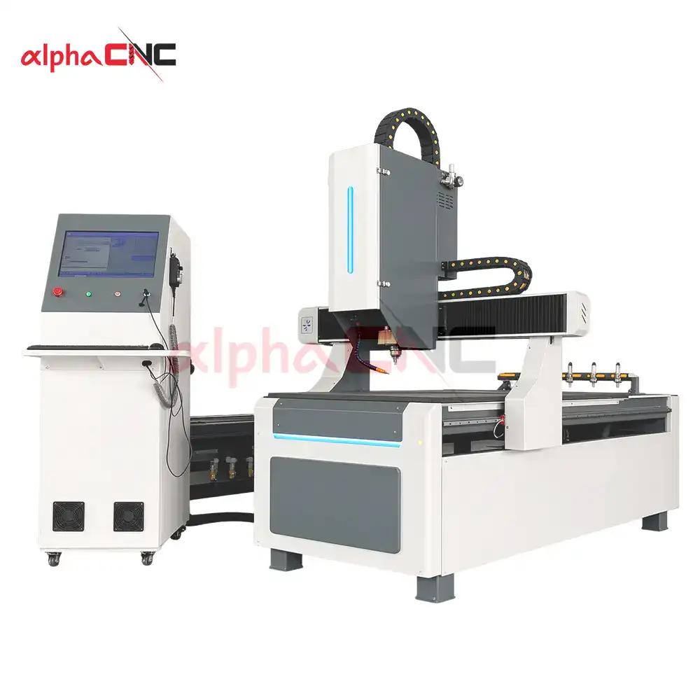 APS-9015 CNC Router machine with stand-alone control panel