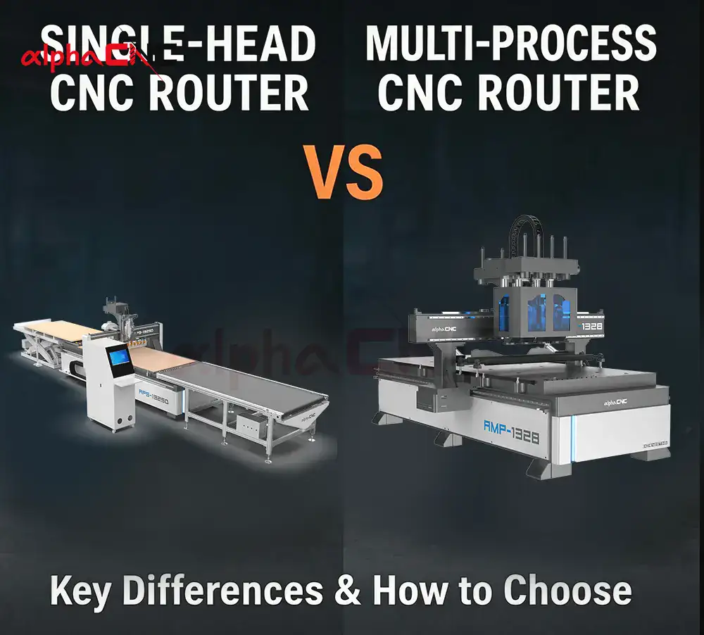 ATC nesting machine and multi-process CNC machine