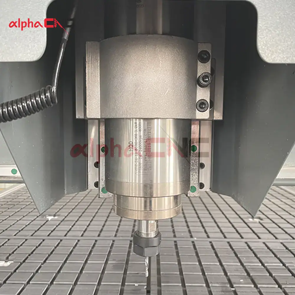 Air cooled spindle