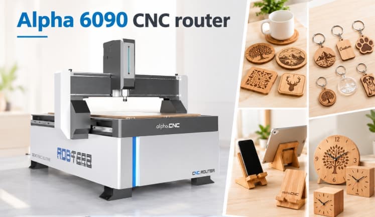 Alpha 6090 CNC Router for small projects