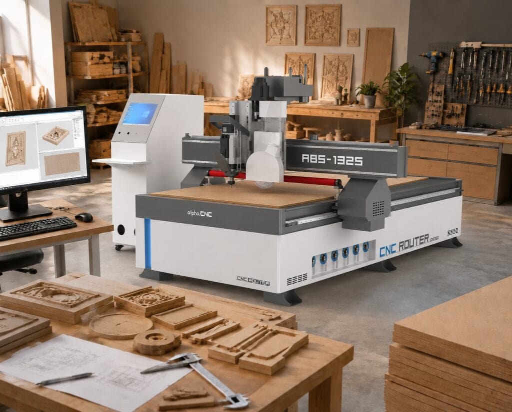 make money with 1325 CNC router for woodworking