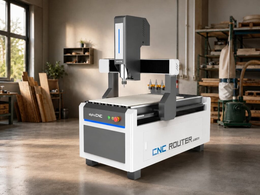 Alpha APS-6090 CNC router for small business