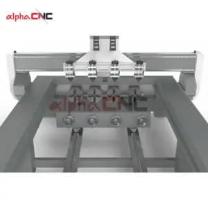Alpha CNC AMS-4 built‑in rotary axis unit