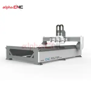 Alpha CNC AMS-4 dual‑use cnc router full machine