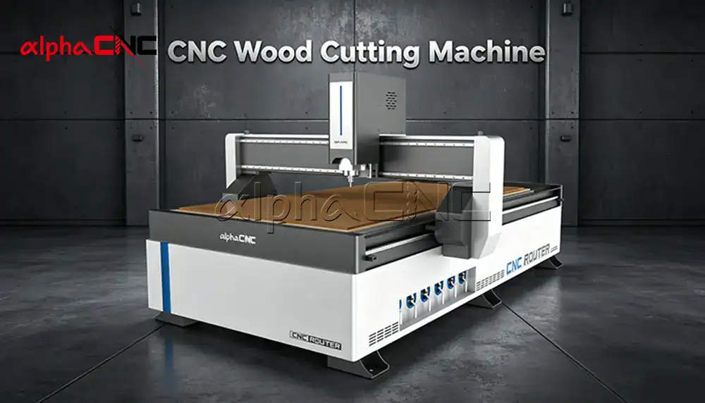 Alpha CNC CNC Wood Cutting Machine for Woodworking Business