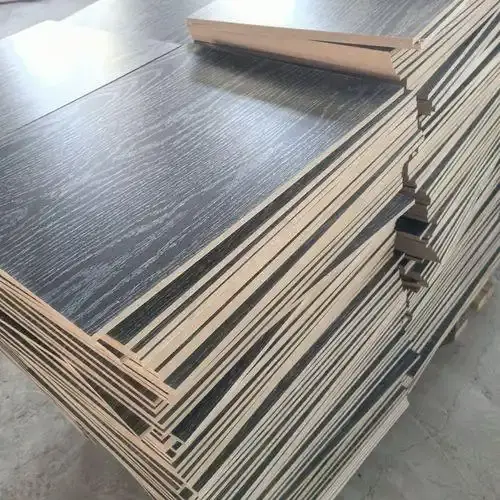 CNC panel saw cutting large plywood panel