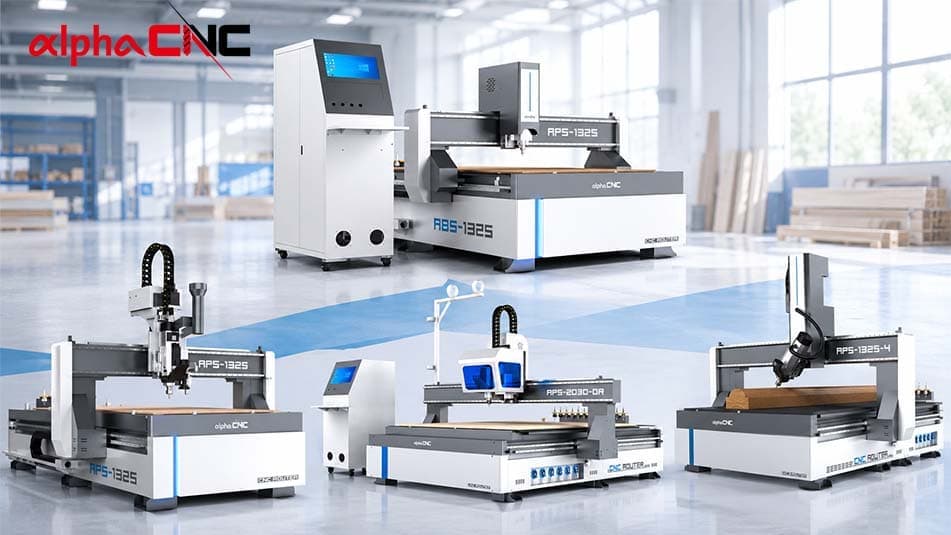 Alpha CNC atc tool changer machines