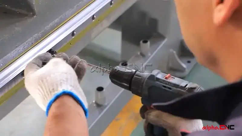 Alpha CNC cnc machine precision assembly production process