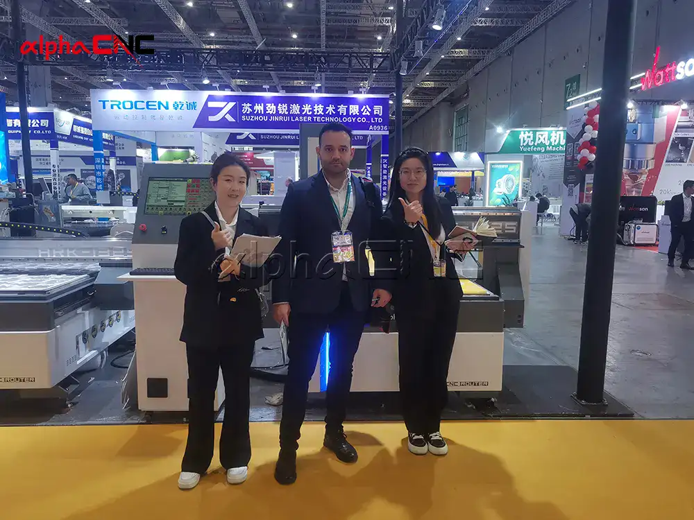 Alpha CNC customer support team for free consultation