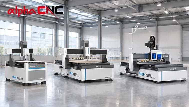 Alpha CNC machine for sign making