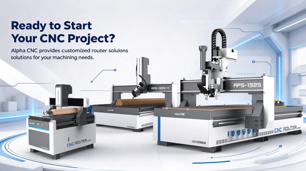 Alpha CNC router Solutions for CNC ideas