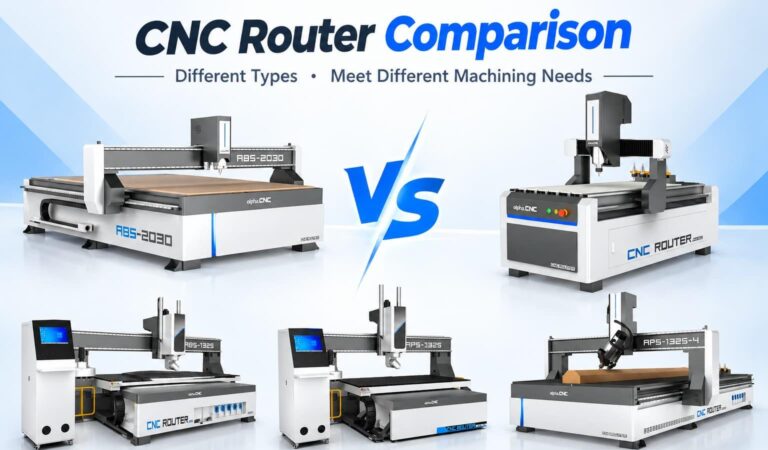 Alpha CNC router comparison for different needs
