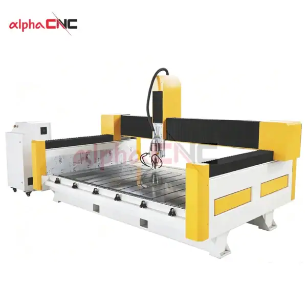 Alpha CNC stone CNC router for tombstone monument engraving