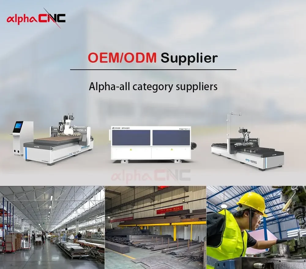 Alpha CNC woodworking machinery factory