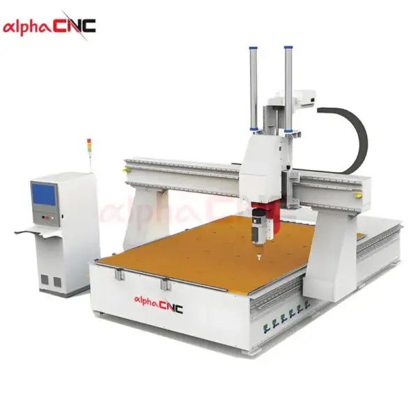 Alpha HD-G5 Heavy Duty 5-Axis CNC Gantry Router – Aerospace & Marine Component Machining