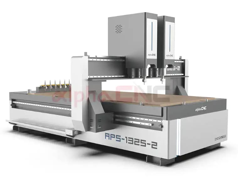 Alpha Multi-Spindle CNC Router for Batch Processing