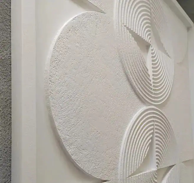 Architectural CNC router carving decorative wood panel components