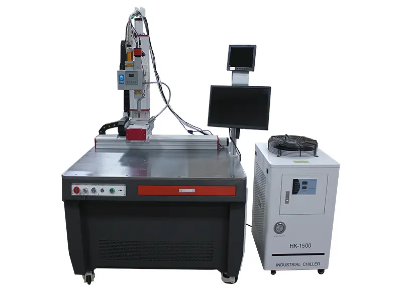 Automated laser welding automotive components