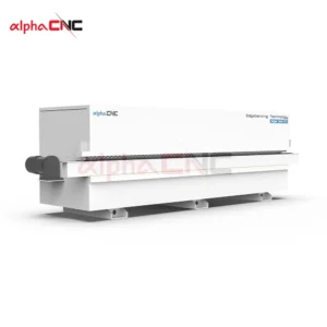 Rear View of Alpha CNC ET-S7PR Double Glue Pot Machine