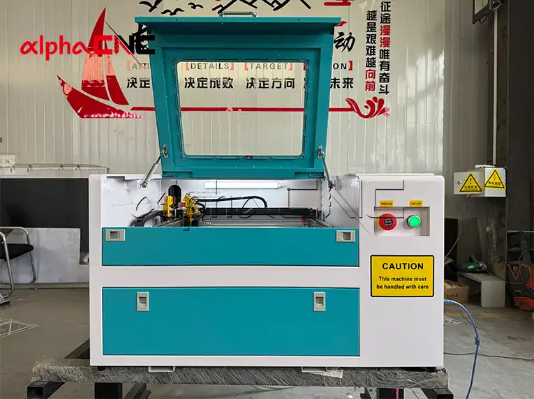 CNC CO2 laser wood cutting machine