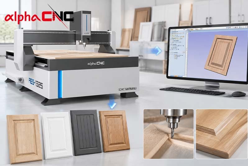 CNC Cabinet Doors Design and Machining