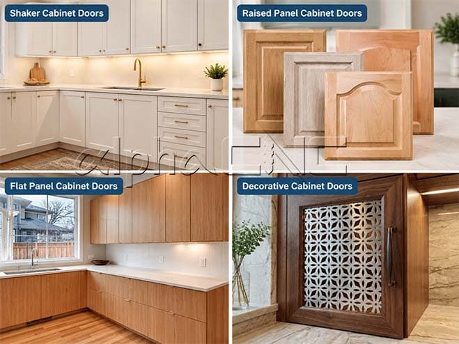 CNC Cabinet Doors Types