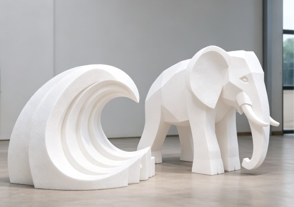 CNC Foam cutting Machine for Sculpture and Art