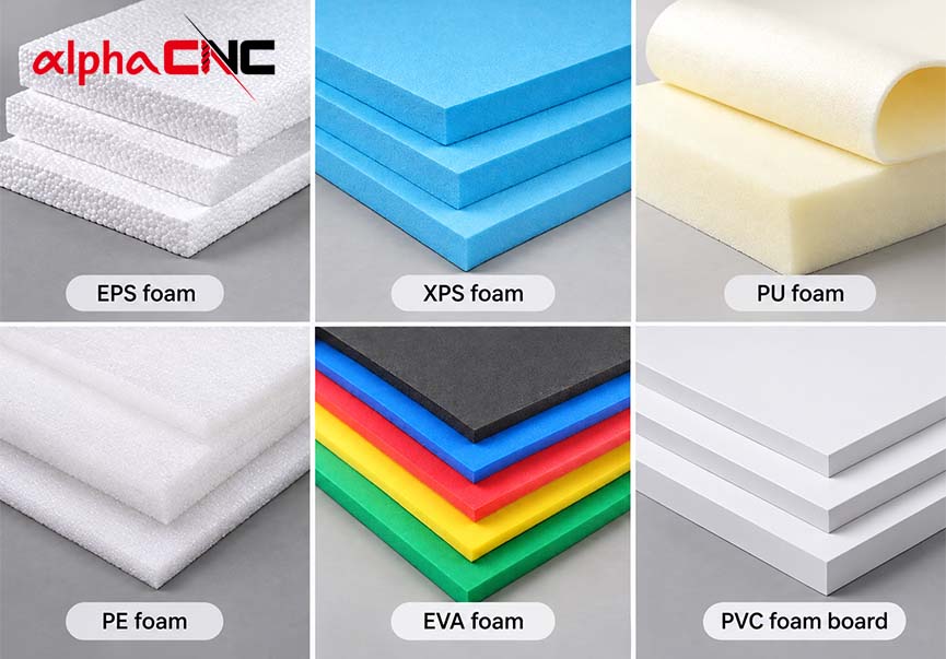 CNC Foam cutting Machine materilas
