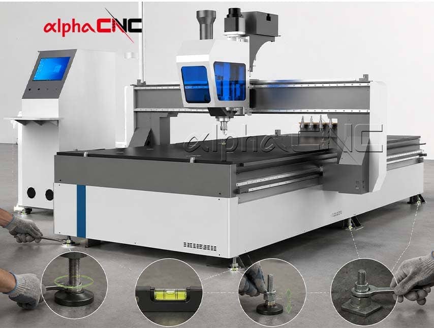 CNC router troubleshooting-Body Leveling