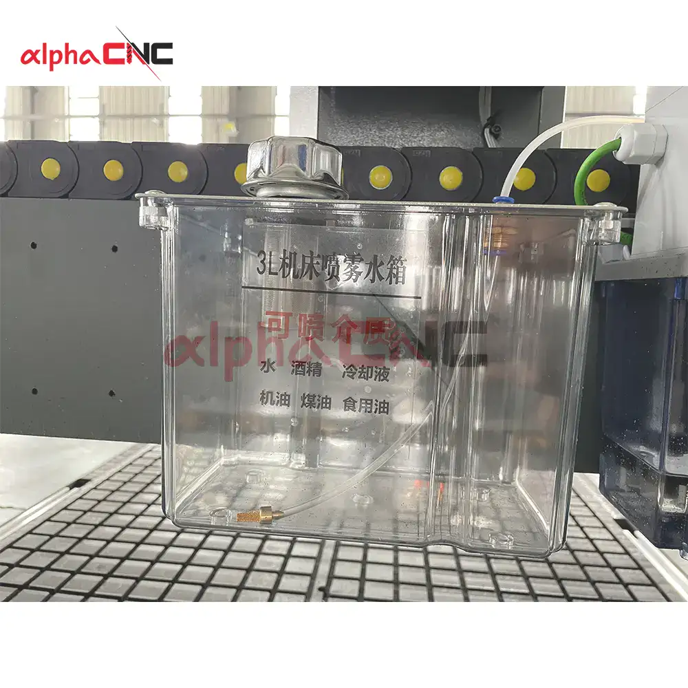 CNC Router mist cooling water tank