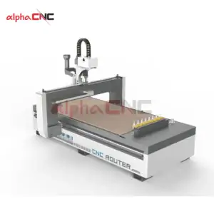 CNC Router with Oscillating Knife and CCD